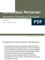 Topik 9 Komunikasi Pertanian Penyuluh Pertanian