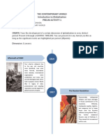 Global Economic Timeline