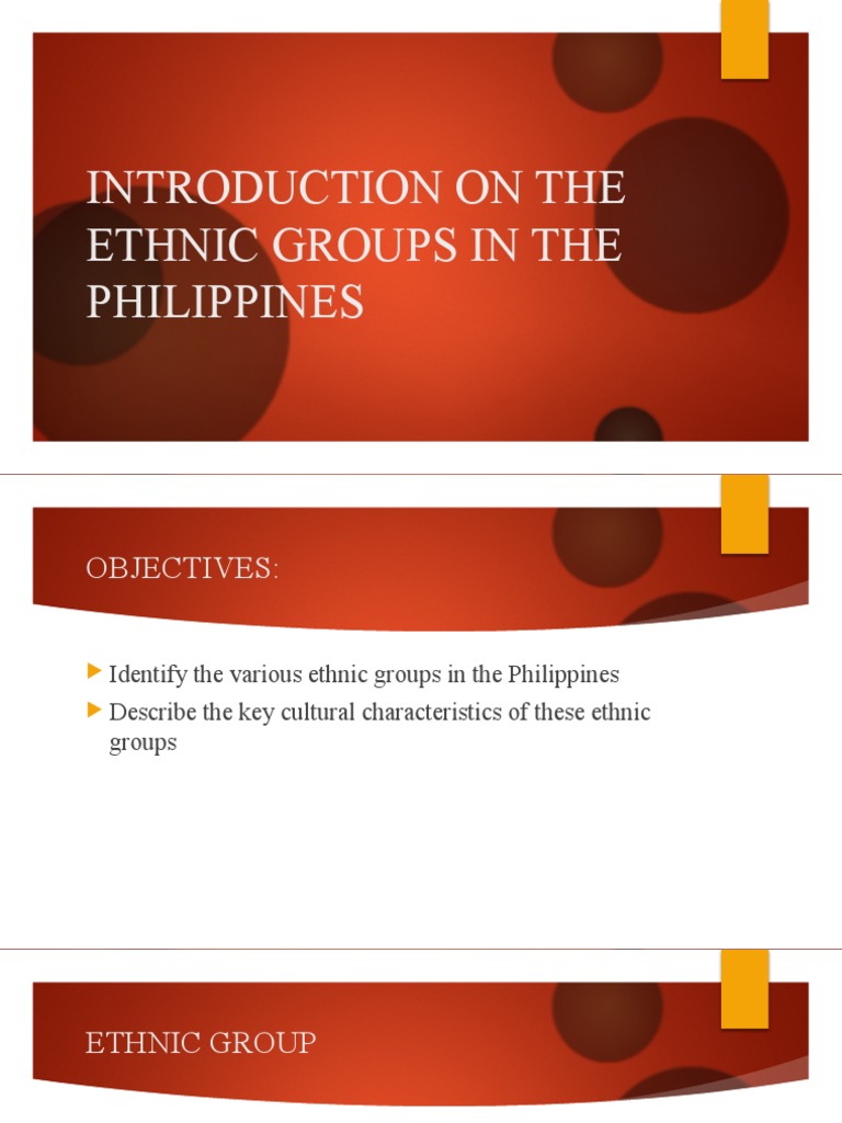 Ethnic Groups in the Philippines | PDF | Philippines | Ethnic Groups