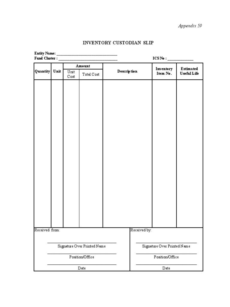 Appendix 59 - ICS | PDF
