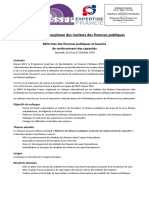 Conférence francophone des instituts des finances publiques
