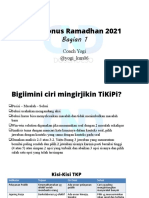 TKP Bonus Ramadhan 2021: Bagian 1