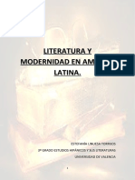 Literatura y Modernidad en América Latina