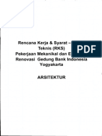 1a. Syarat Teknis Arsitektur 1 Pelaksana Renovasi Gedung KPwBI DIY