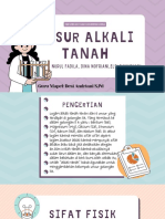 Unsur Alkali Tanah