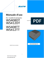 SATO WS408 DT TT Operator Manual 16.1.18 ITA