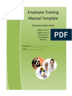 Training Manual Template 03