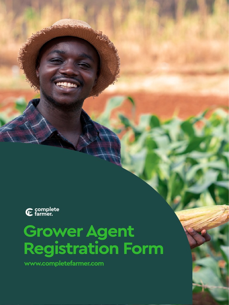 Grower agent registration form pdf