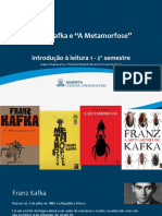 Franz Kafka e A Metamorfose