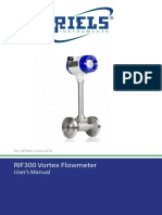 Rif300 Vortex Flowmeter