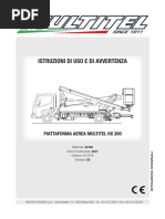 ISTRUZIONI DI USO E DI AVVERTENZA multitel HX 200