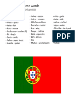 Portuguese Words 1