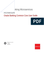Oracle Banking Common Core User Guide