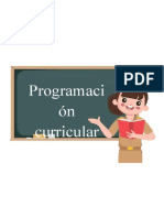 Programación Curricular Nivel Inicial