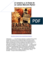 Varney El Vampiro o La Fiesta de Sangre Por James Malcolm Rymer - Averigüe Por Qué Me Encanta!