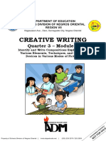 G12 SLM3 Q3 Creative Writing