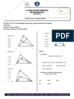 Matematica 3 Año