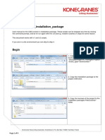 CMS Installation Package Manual