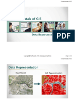 Data Representation in GIS
