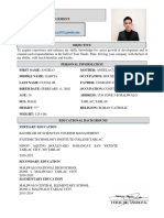 Cudal JR., Angelo (Resume)