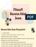 Ppt Filosofi Busana Adat Jawa