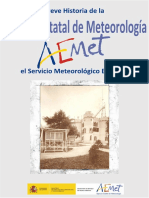 AEMET - Breve historia servicio hdrológico Español (22 p)