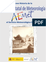 AEMET - Breve Historia Servicio Hdrológico Español (22 P)