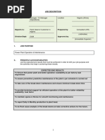 Job Description - Plant Manager - OLAM