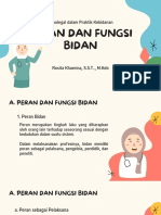 Peran Fungsi Bidan