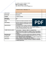 Plano de Aula 1° Mat 7°  