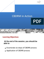 Community Based Disaster Risk Management (CBDRM) in Action
