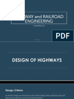 2.2 Design Criteria of Highways