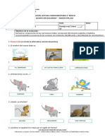 Prueba de Lectura 2°