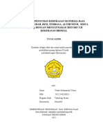 Analisa Pengujian Kekerasan Material Baja Karbon Rendah