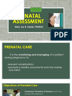 Prenatal Assessment