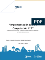 Implementación Laboratorio de Computación