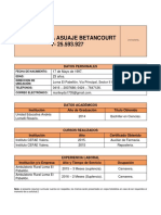 Resumen Curricular María Leyda Asuaje Betancourt