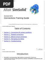 SIMSOLID ConnectionsTrainingGuide