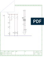 Circuito trifásico com proteção térmica e magnética