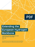 Extending the European Hydrogen Backbone to 21 Countries