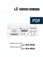 Akai GXM 30 Service Manual