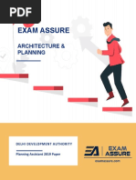 Exam Assure Planning Assistant DDA 2019 Question Paper With Answers