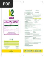 Ficha Técnica Herbicida ATRAPLEX 90 | PDF | Pesticida | Agua
