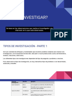 Proceso de Investigacion