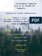 Sumativo 2 - Ensayo - Como Afectan Las Redes La Forma en Que Interactuamos, Aprendemos, Trabajamos y Jugamos - 7014