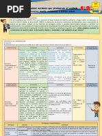 Proponemos Acciones Que Promuevan El Cuidado de Nuestro Medio Ambiente y Buena Salud