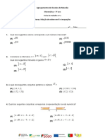 1 Ficha Trabalho 9º