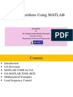 GA Using Matlab