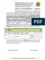 Acta de Transferencia