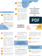 Folder o Protagonismo Do Arquivo Nacional Na Configuração Da Arquivologia No Brasil (1838-1991)